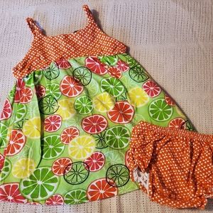 24m dress with diaper cover